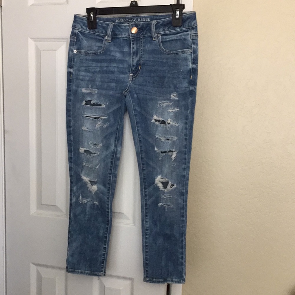 American eagle outfitters leggings ankle size 8